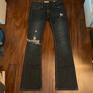 Vintage Taverniti So Low Rise Boot Cut Jeans